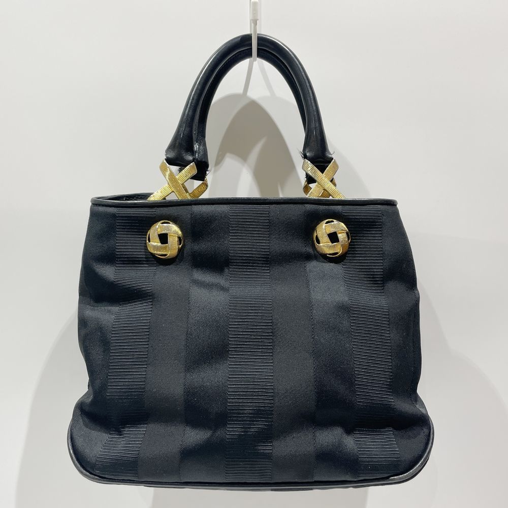 Salvatore Ferragamo Pattern Vintage Handbag Striped